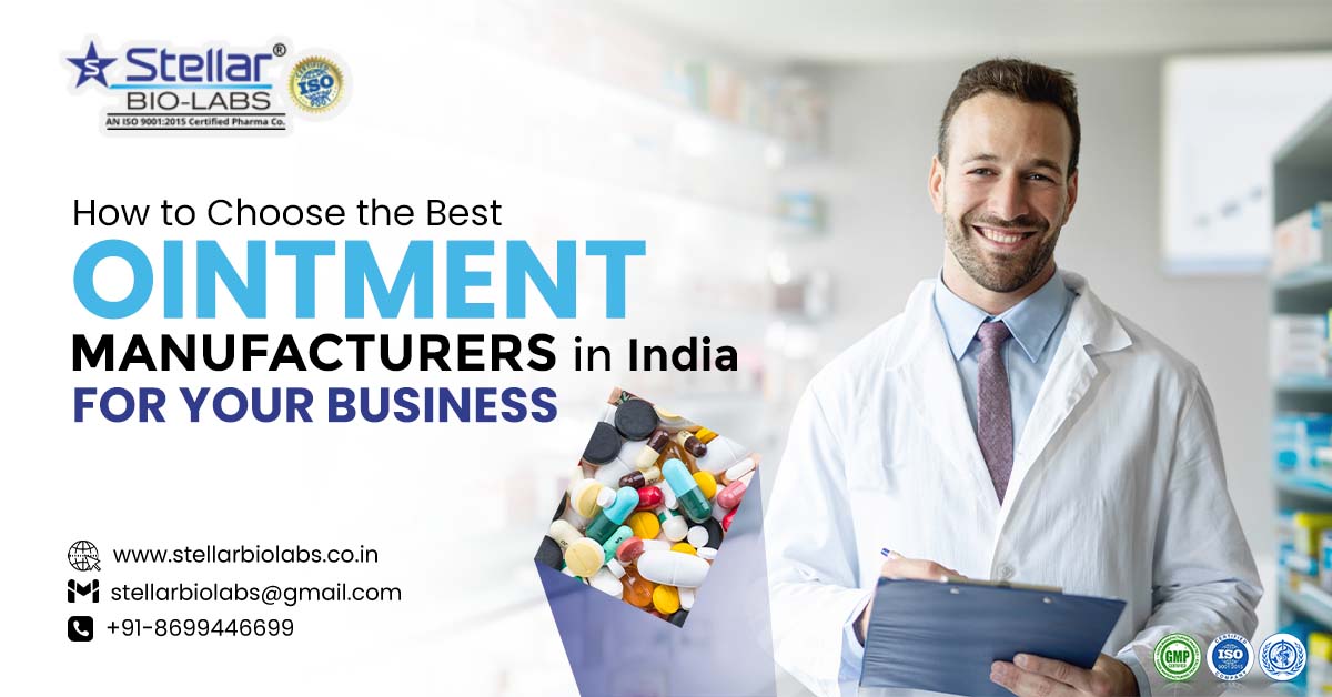 Ointment Manufacturer in India